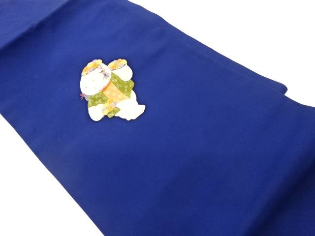 JAPANESE NAGOYA OBI / SHIOZE / KINSAI / FLOWER